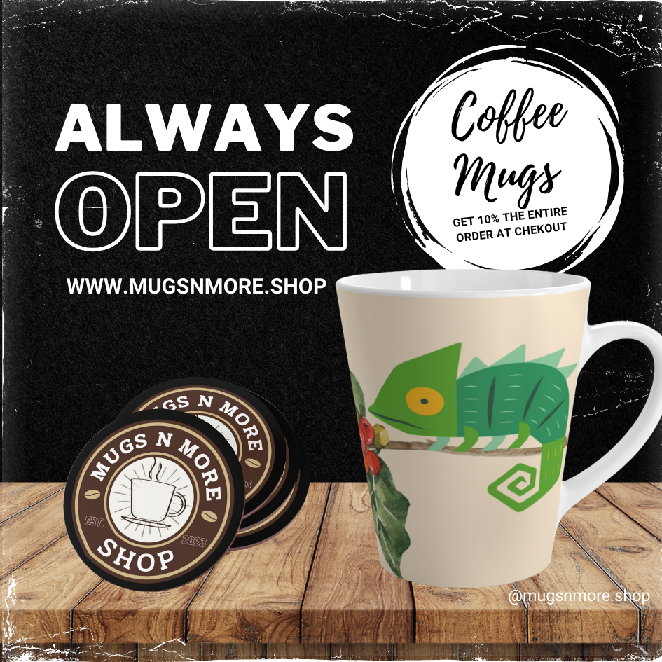 Shop Coffee Mugs Online 24/7.